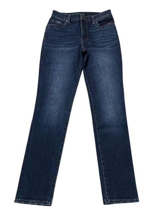 Kut from the Kloth Denim - KUT From The Kloth High Rise Boyfriend Jeans Womens 4 Dark Wash Stretch Denim
